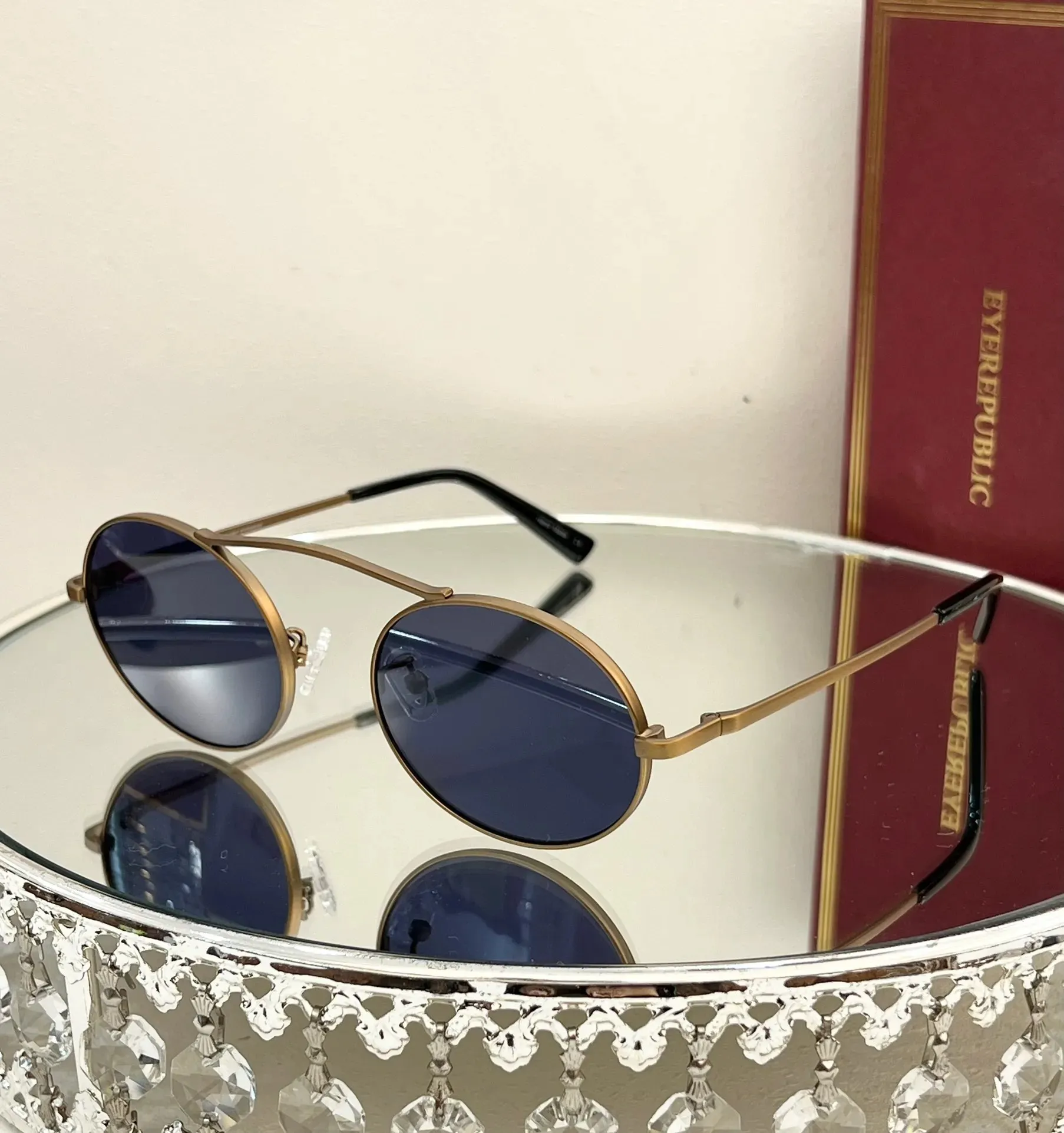 Top Quality EYEREPUBLIC Designer Sunglasses Luxury Sunglass Men Women Sun Glasses Celebrity Driving Sunglass for Ladies Fashion Eyeglasses M9 SIZE