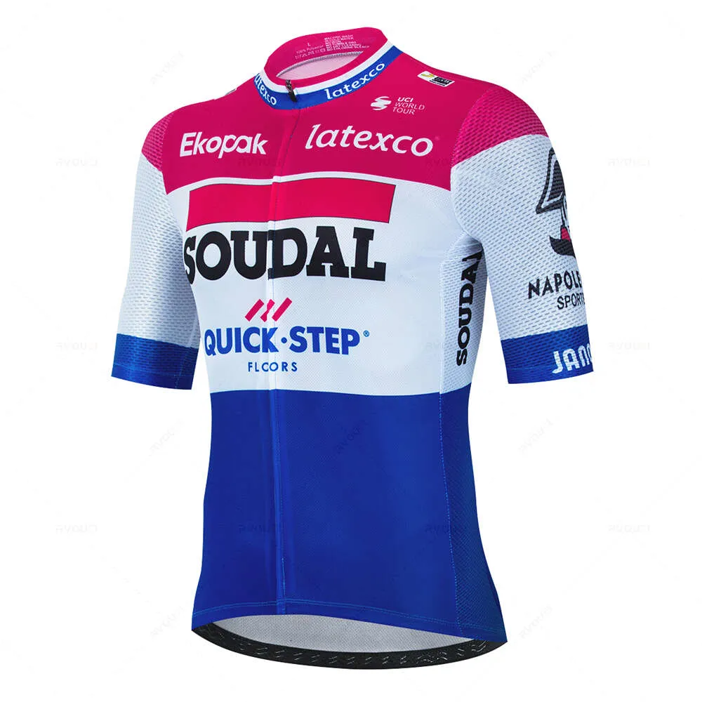 DHgate.com:Soudal Quick Step Pro Team Summer Short Sleeve