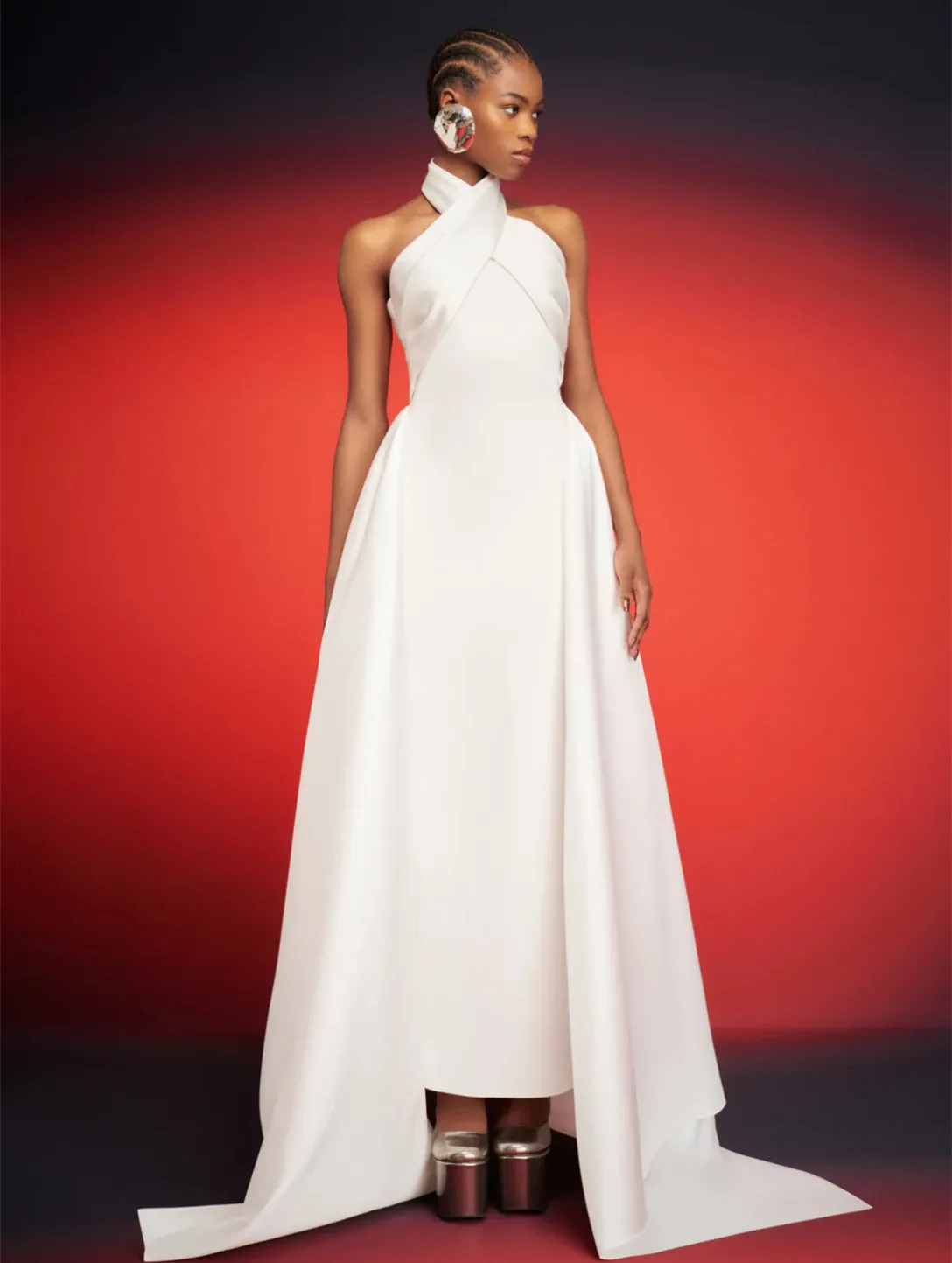 Ankle length evening gowns top