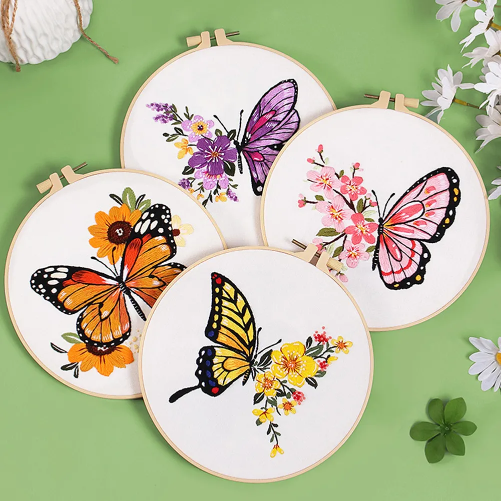 thumbnail image 2 of Aazon.co: 18 Pcs Ebroidery Patches Beautiful And Oving Butterfly 2 of 14