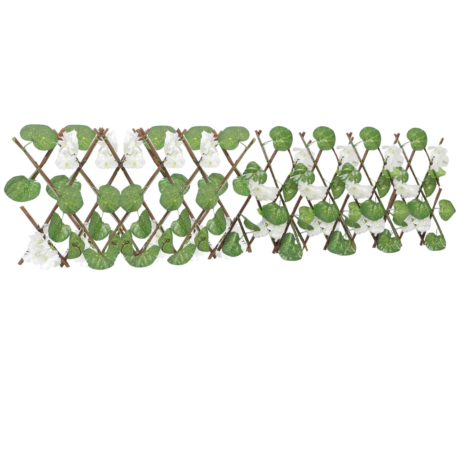 Faux Ivy Fence Balcony Privacy Screen Decorative Artificial Flower ...