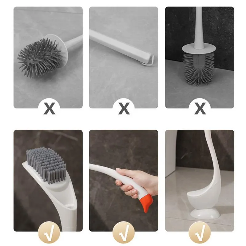 Ensemble Brosse WC Et Piston 2 En 1, Poignée étendue, Outils