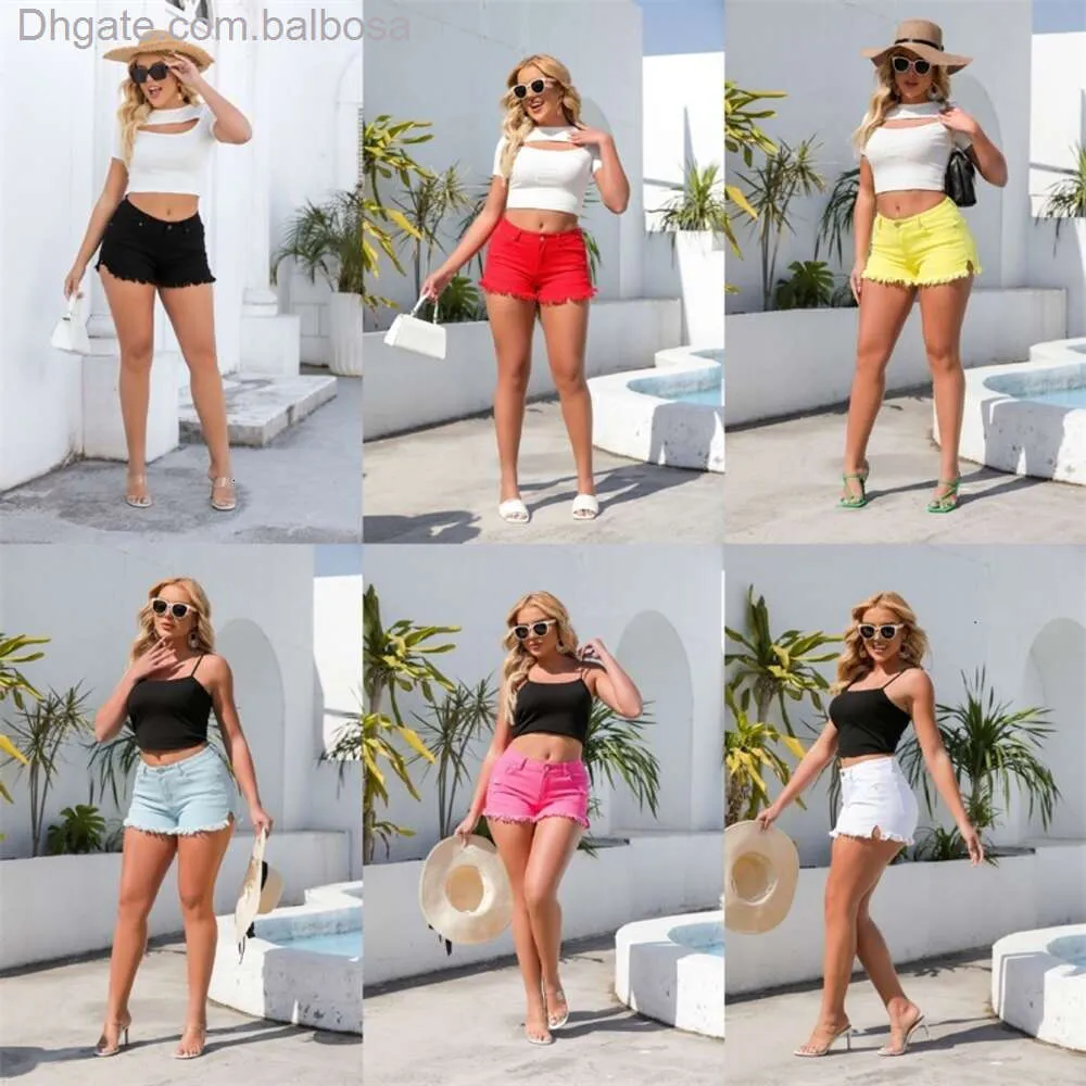 Jeans corti a vita alta shop
