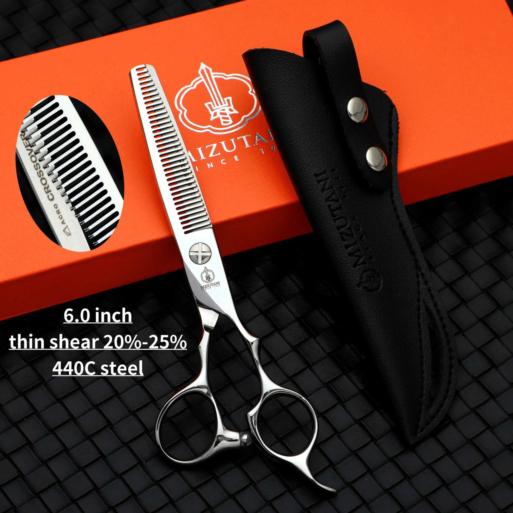 衛生日用品 mizutaniscissors Mizutani 6.769 Inch Barber Hair Shears VG10 Professional