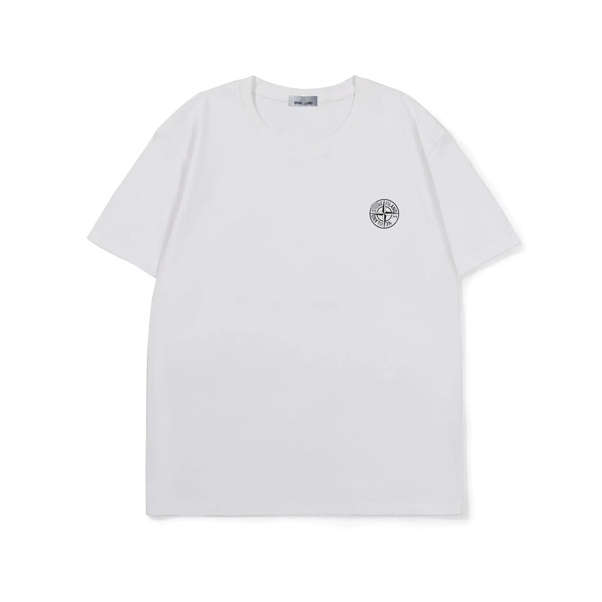 Wholesale Stonewashed Cotton T Shirt For Men And Women Crew