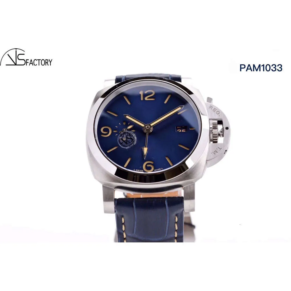 DHgate Luxury 44mm Automatic Mechanical Watch Superclone 1950 Mens Pam1112 Pam531 Pam1033 Watches