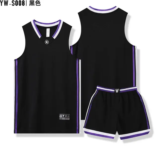 Basketball Jerseys For Kids 30# Youth Basketball Jersey Set With