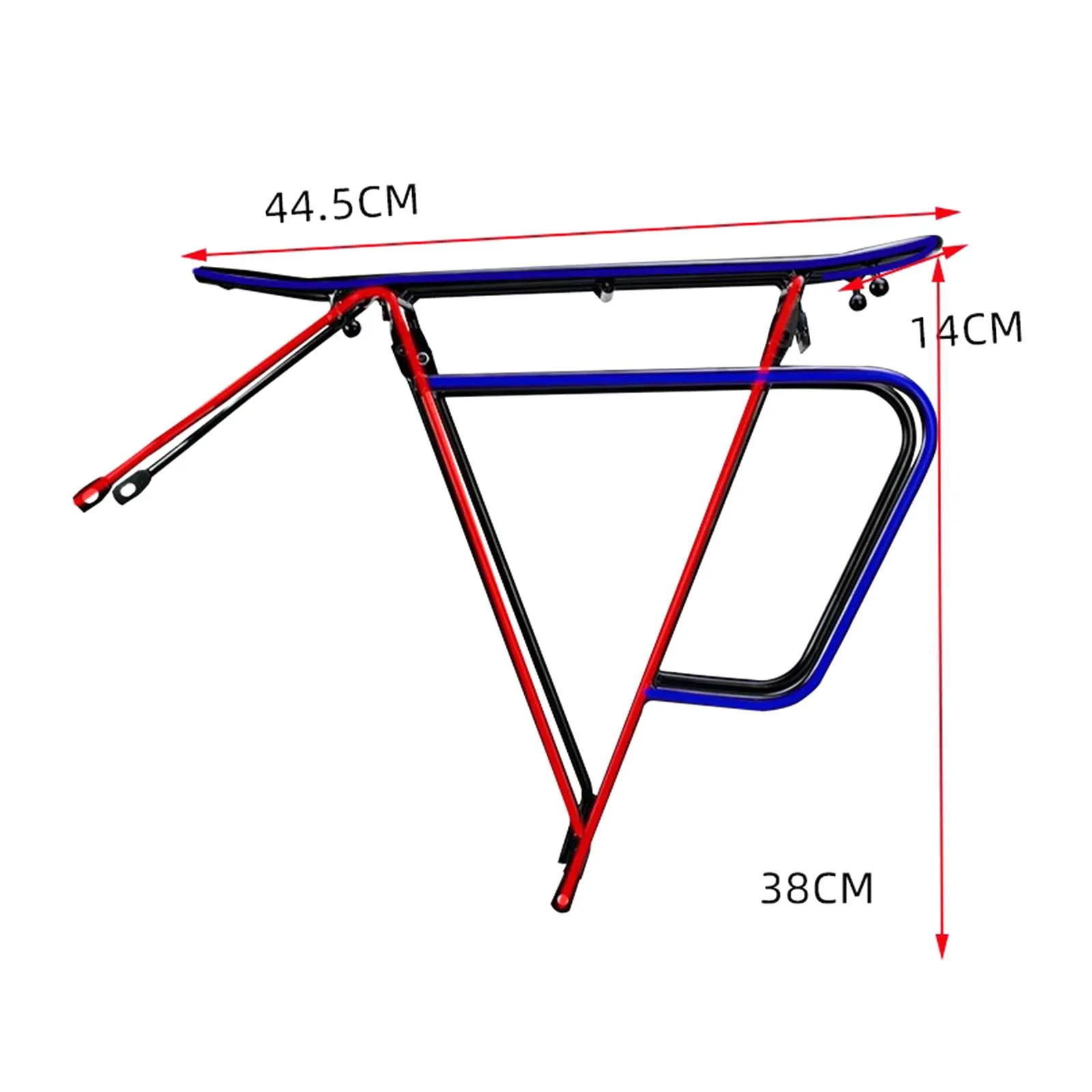 Bike carrier target top