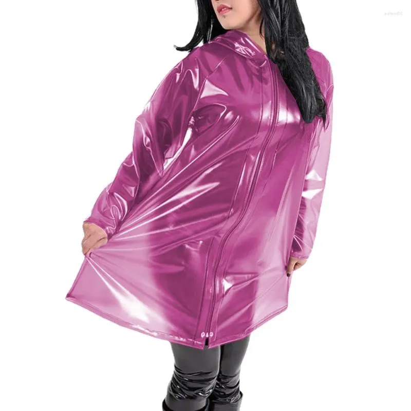 Sexy Womens Hooded Kids Rain Jackets With Long Sleeves Zipper Closure And Clear PVC Coating Perfect For Parties And Clubs From Pattern68 50.75 DHgate.Com