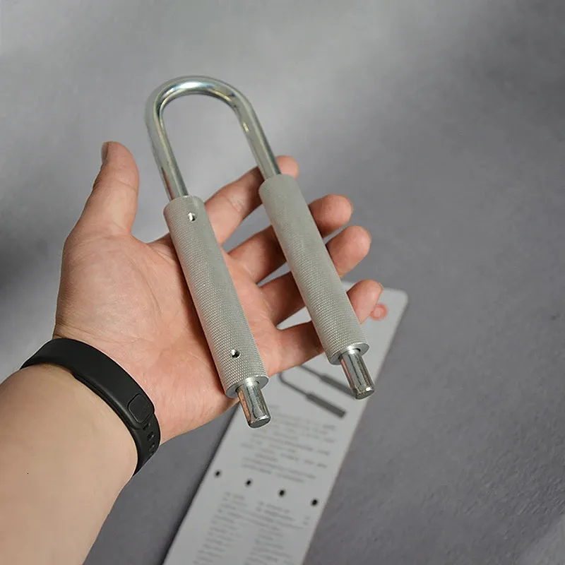 Adjustable U Shaped Hand Grip Home Gym Finger Strength Exerciser Arm ...