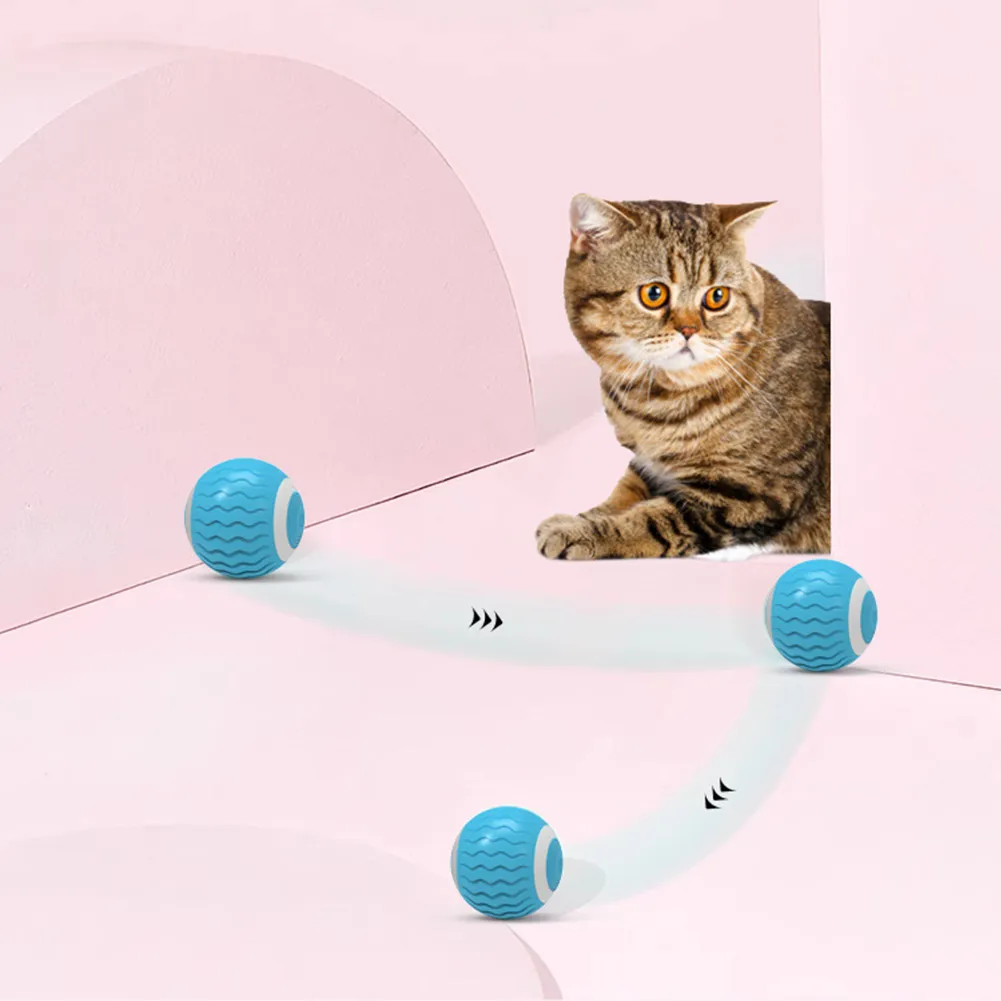Image showcasing Interactive Dog Ball Toy, Smart Pet Ball - Rechargeable Electronic Dog ...