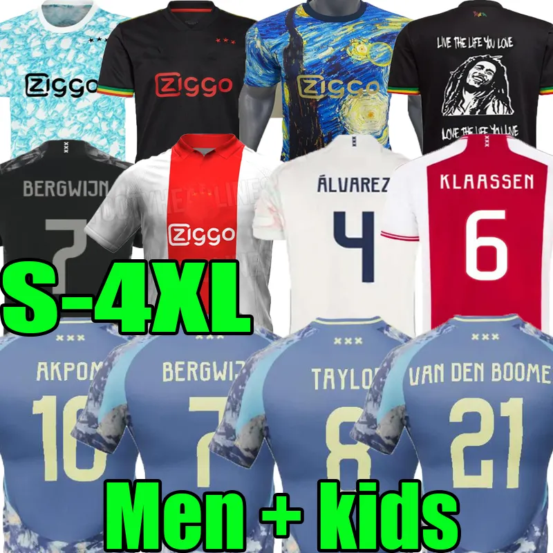 3xl 4xl 21 22 23 24 25 Brobbey Soccer Jerseys Men Kids Kit 2024 2025 Bergwijn Home Away Third Akpom Taylor Sosa Cruyff Forbs Berghuis Hlynsson Football Shirts