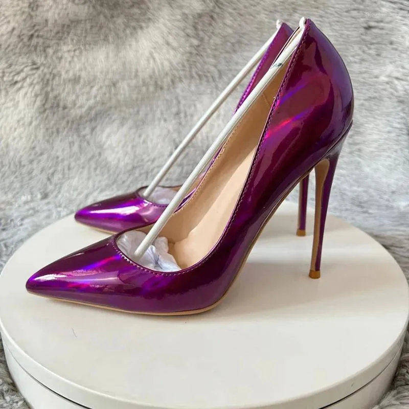 Purple iridescent heels outlet