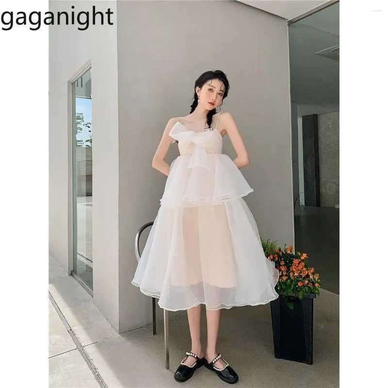 Forest Fairy Cami Dress Elegant Mesh Overlay Summer Wedding Guest Outfit