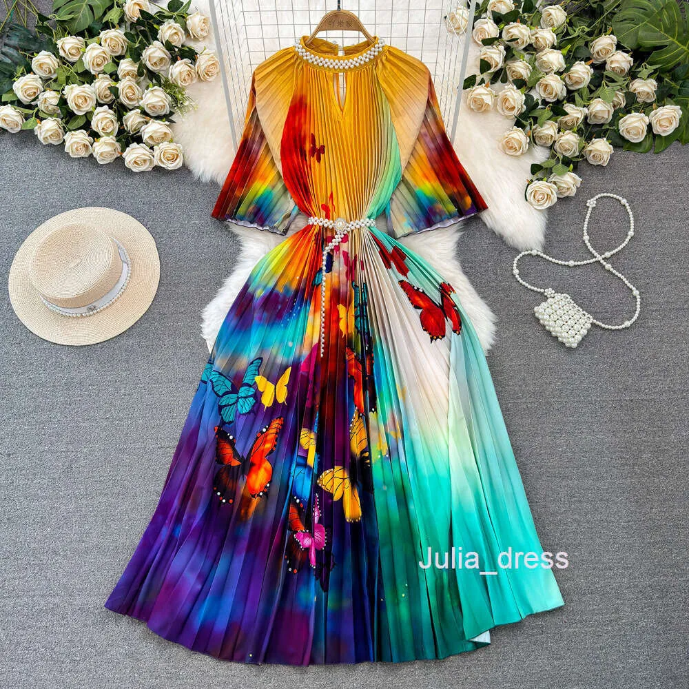 A-line Mini Dress with Pleated Skirt and Elastic Empire Waist in Animal  Print Polyester from Dhgate Basic & Casual Dresses - price 40.21