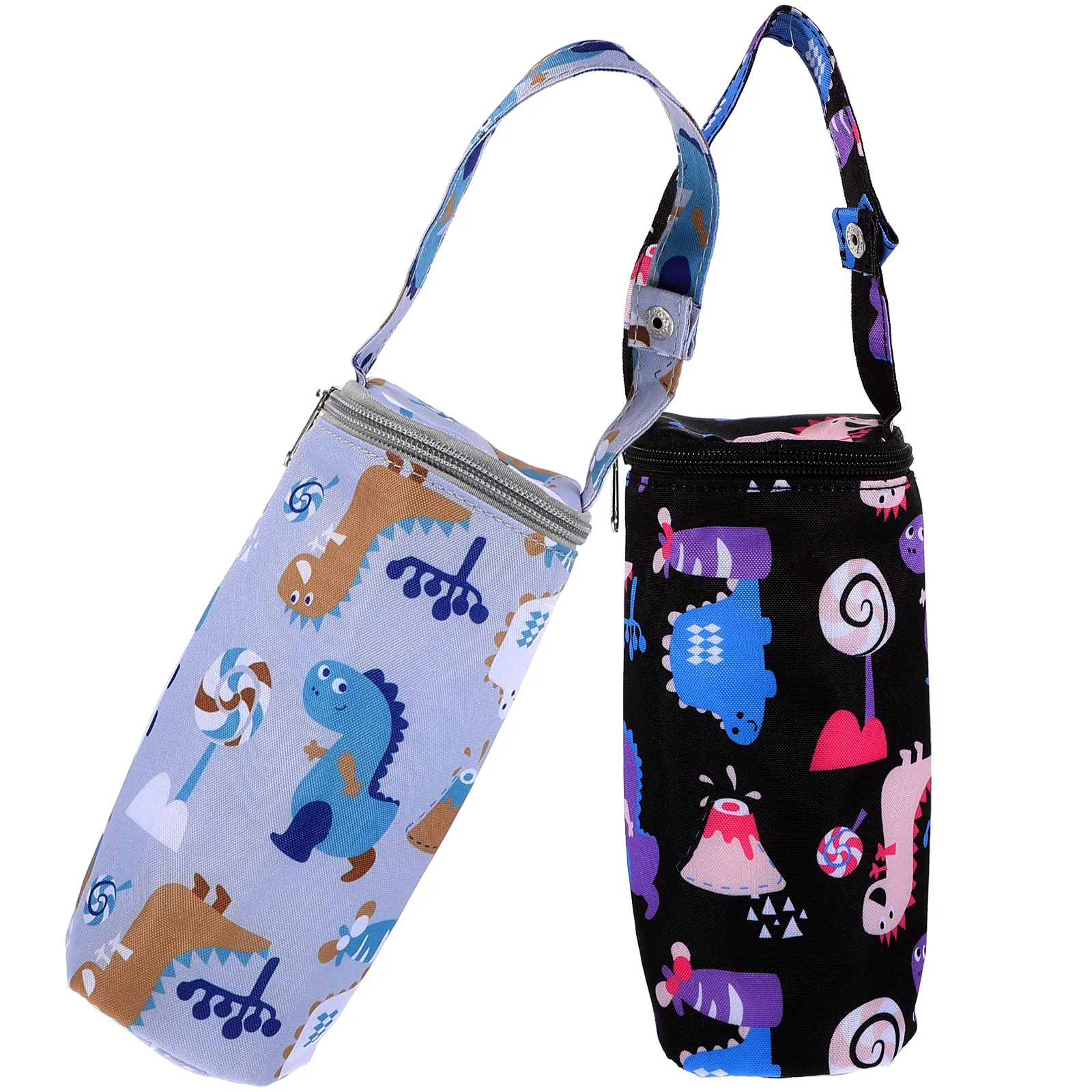 2-Pack Insulated Baby Bottle Sleeves Soft Neoprene Covers for
