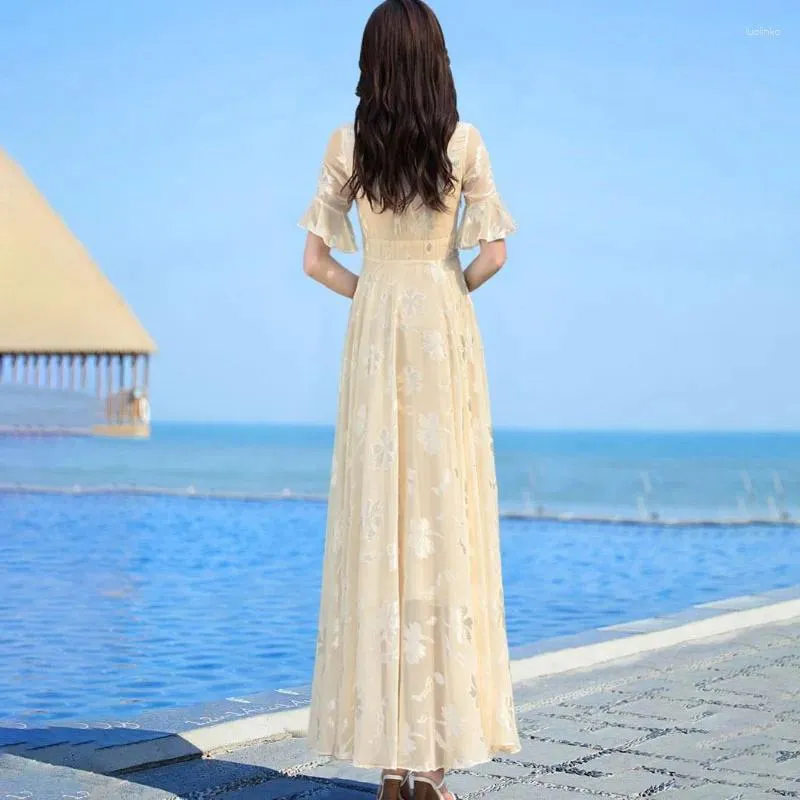 Party Dresses Summer Slim Plus Size 3XL Short Sleeve Zipper Cotton Mid-Calf  Beach Dress from Dhgate Urban Sexy Dresses - price 42.96