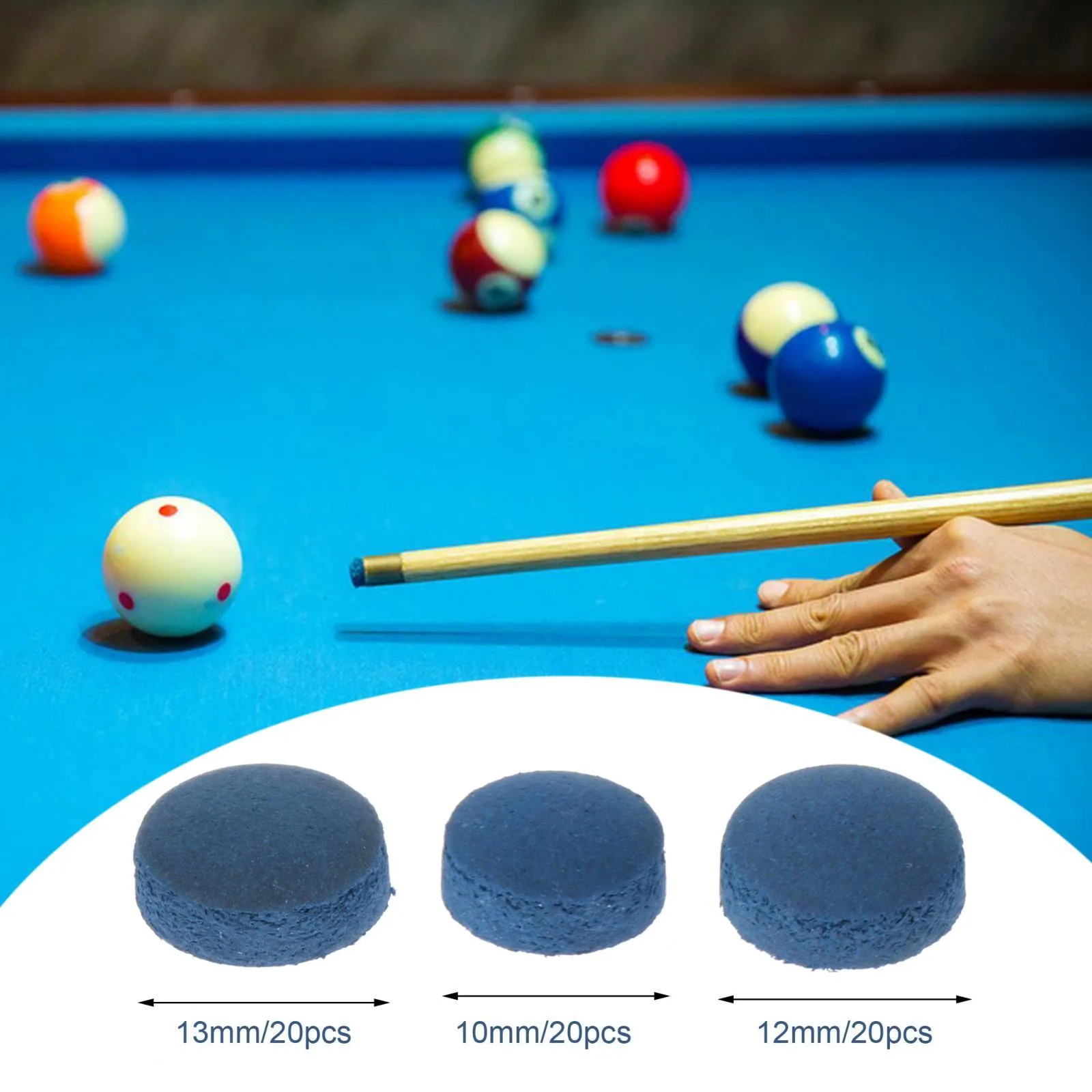 Stecca Da Biliardo Corta 50cm Per Bambini - Legno Per Principianti - Foto 11