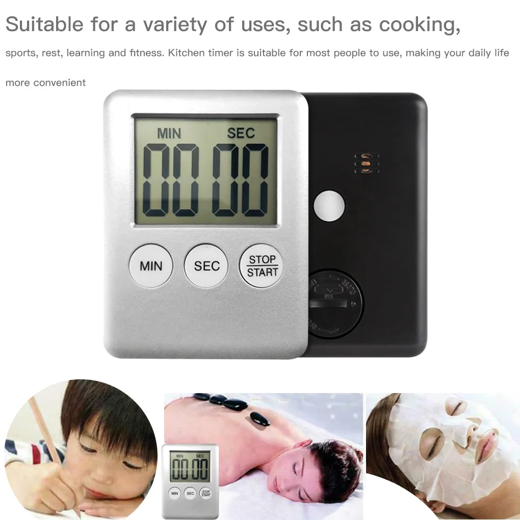 DHgate.com:Ultra-Thin Sleek LCD Digital Kitchen Timer with Count Up ...