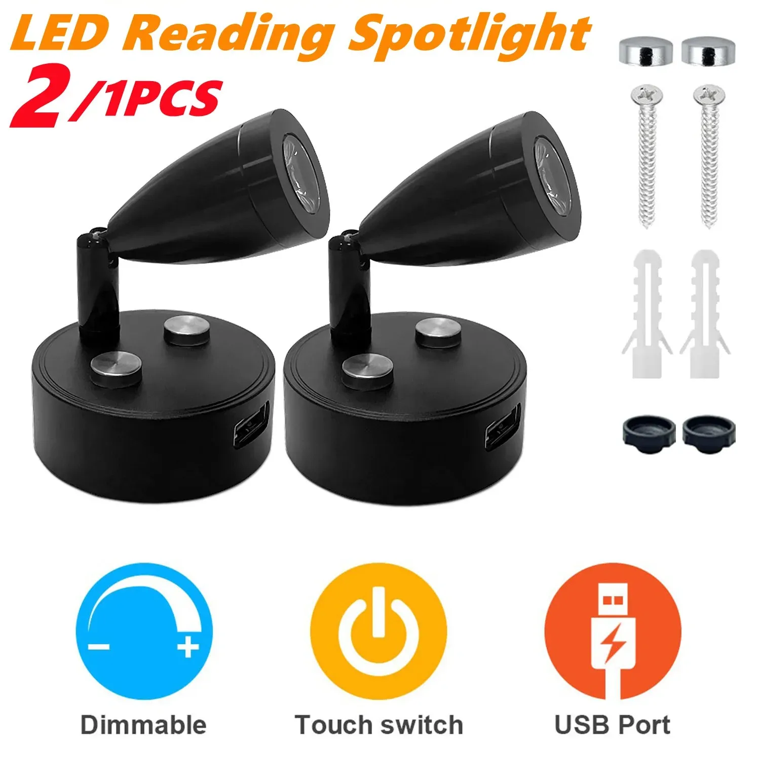 Caravan bedside lights 2025