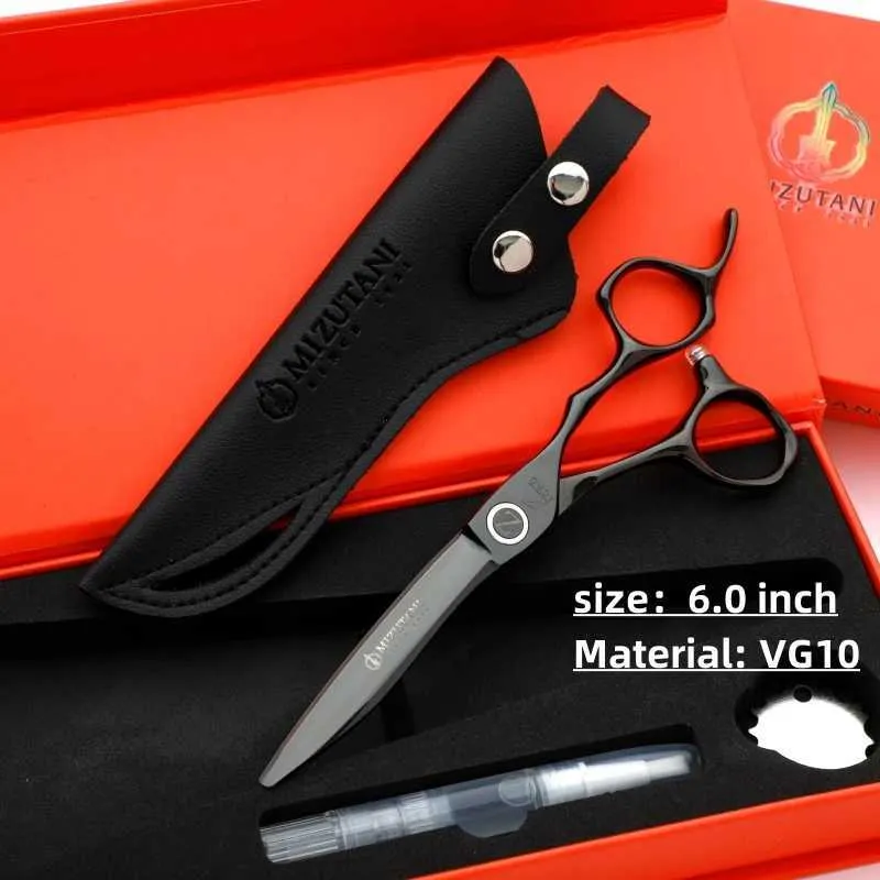 MIZUTANI G240529 6.3 VG10 Steel Professional Barber Scissors for
