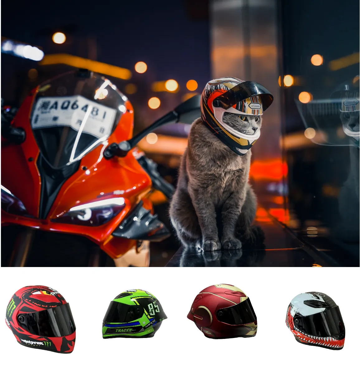 animal head motorcycle helmet Skullskins Wild Boar Full Face Cover ***IMPORTANT INFORMATION*** These are all one size that fits snugly over most motorcycle helmets These covers can potentially impede vision Namsan Pet Helm - Adjustable
