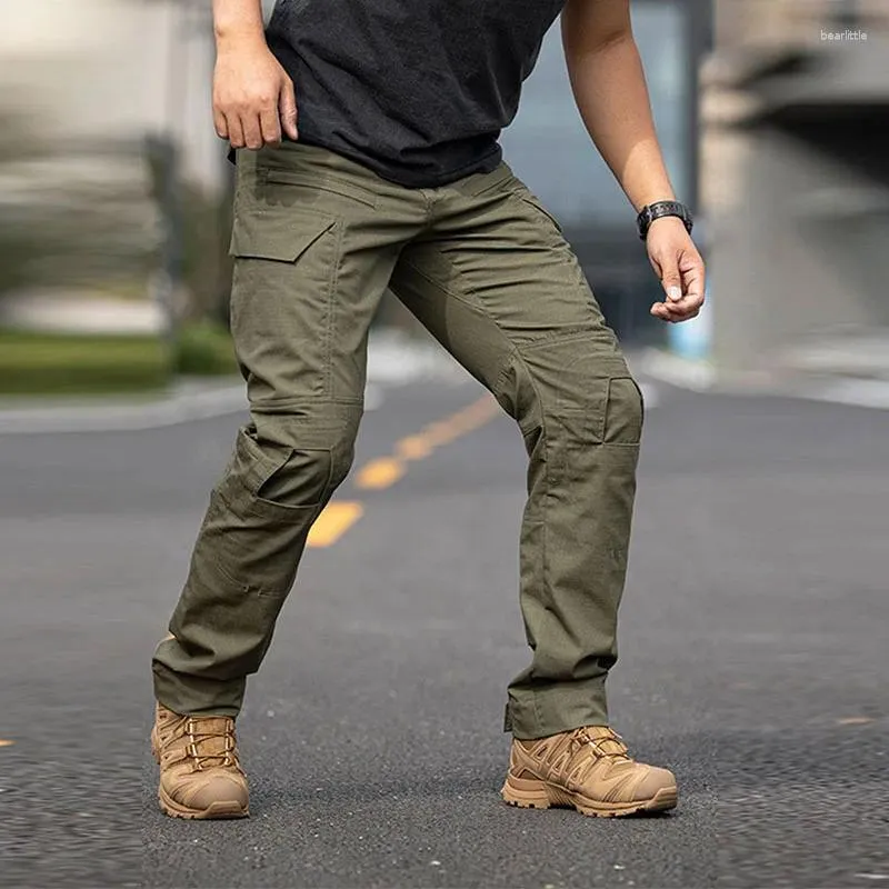 Men s Pants 2024 Combat Tactical Male Special Forces Outdoor Training Autumn Winter Overalls Casual Cargo Trousers