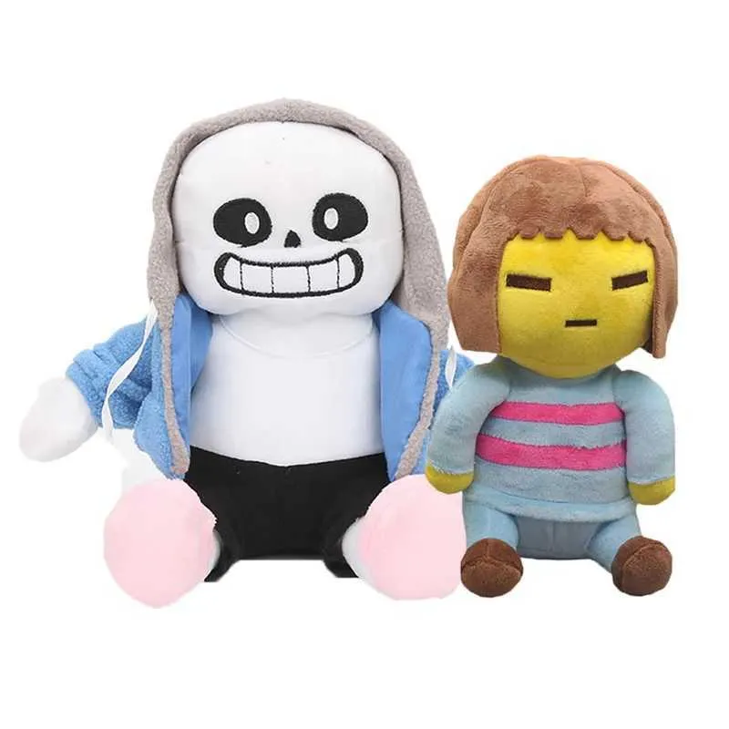 Undertale Plush Toys: Cartoon Sans, Frisk Zombie Stuffed
