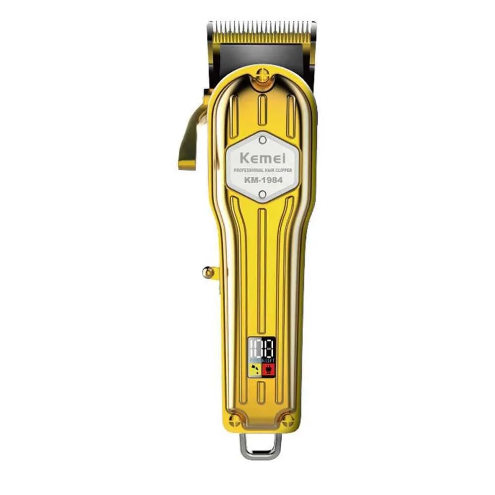Electric Hair Clipper Kemei KM-1984 with Stainless Steel Blades