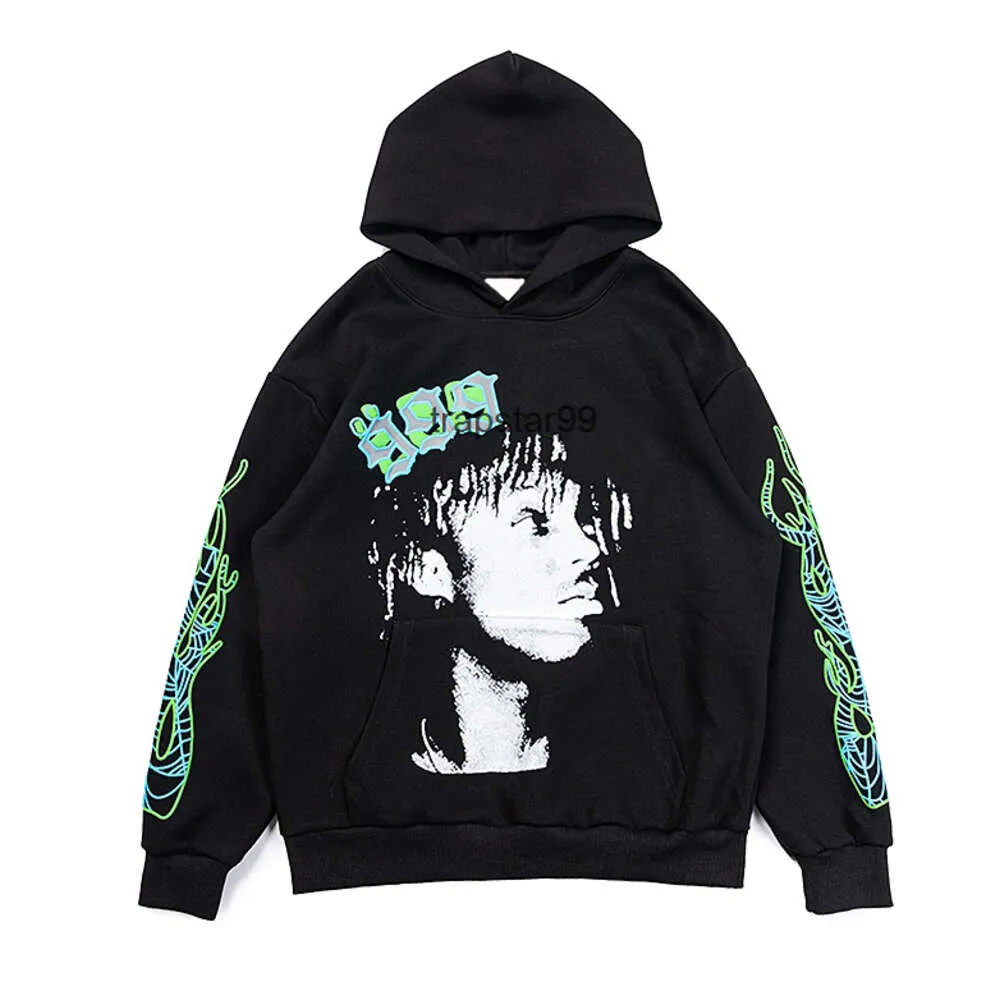 Sky Blue Spder Hoodie For Men And Women Hip Hop Designer Sky Blue Spder Hoodie For Men And Women Hip Hop Designer