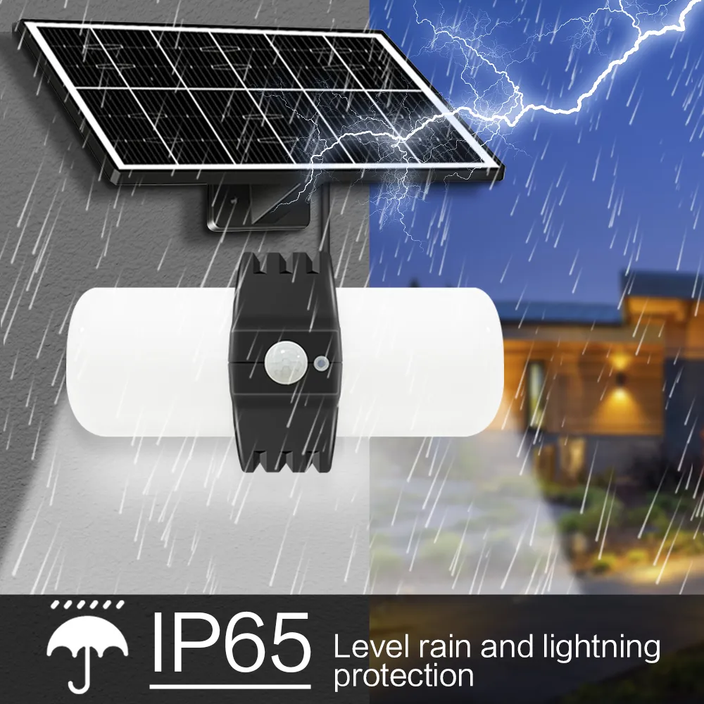 5m Solar Garden Security Lights With Motion Sensor Waterproof Separated White And Warm White Light For Outdoor Decoration From Tobetterlife 21.87 DHgate.Com