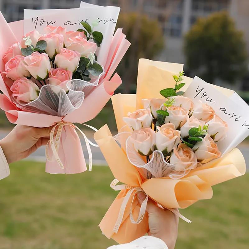 Bag of fake flowers store