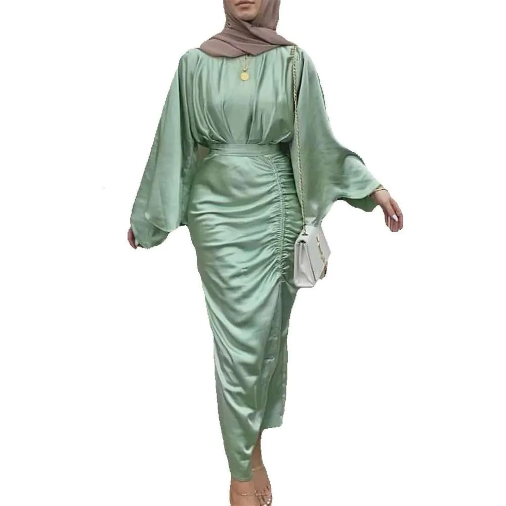 Ethnic Clothing Ramadan Eid Djellaba Feminine Muslim Dress Dubai