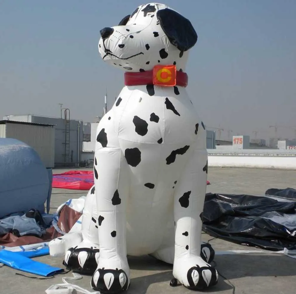 Balloon Dog Decor: Custom Inflatable Dalmatian Replica Giant Cartoon ...