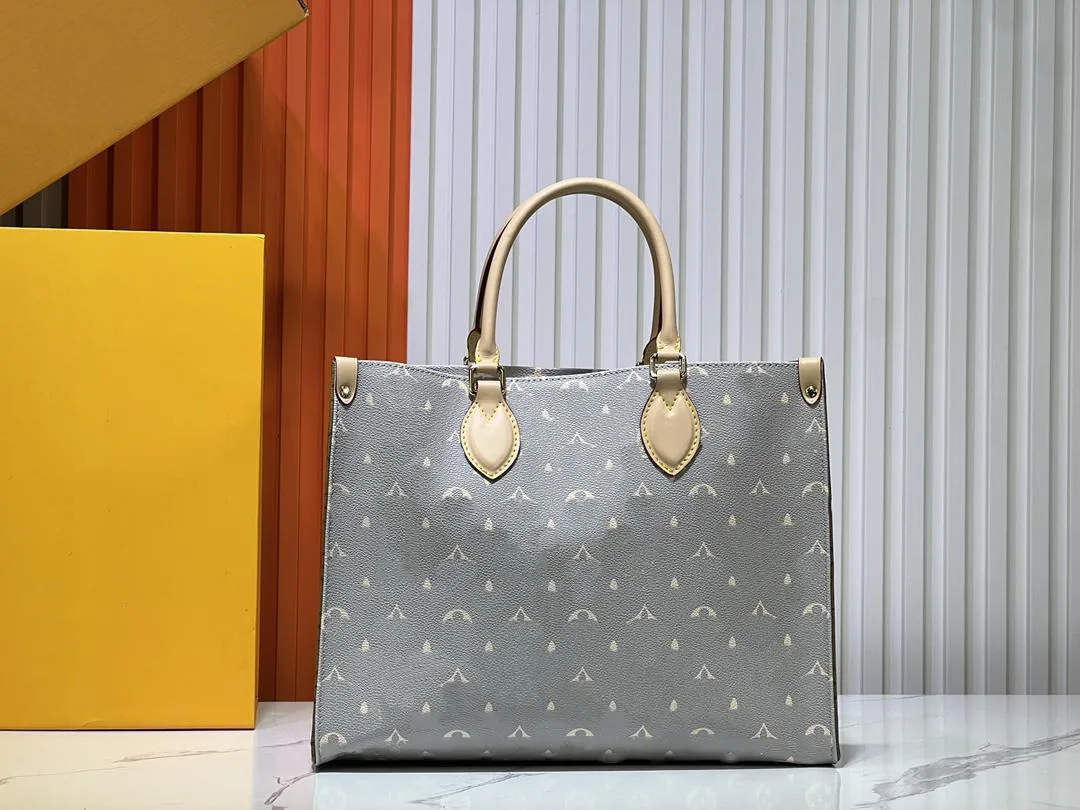 Save Big on Bulk Grey Designer Tote Bag Designer Luxury ON THE GO MM Tote  Bag Denim Grey Monogram Shoulder M12415 M45039 Bag Best Deals on DHgate