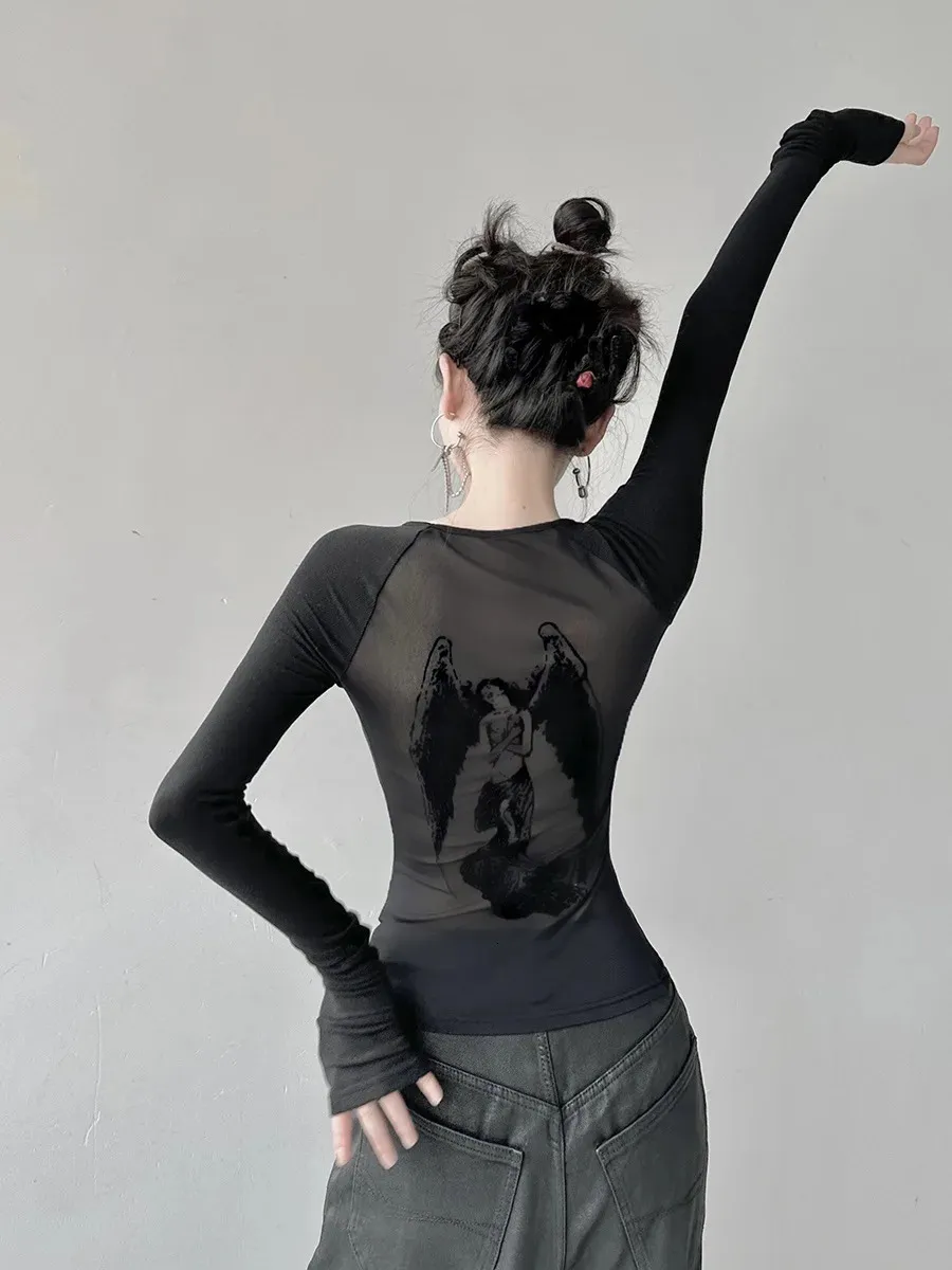 トップス Girl is angel see-through tee 000000017191_PCSayHo.jpg