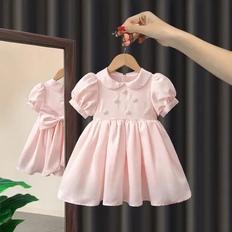 blue dress for baby girl Shop Vogue-Worthy Baby Girl Red Polka Dot Heilroom Birthday Dress 6 main image 0