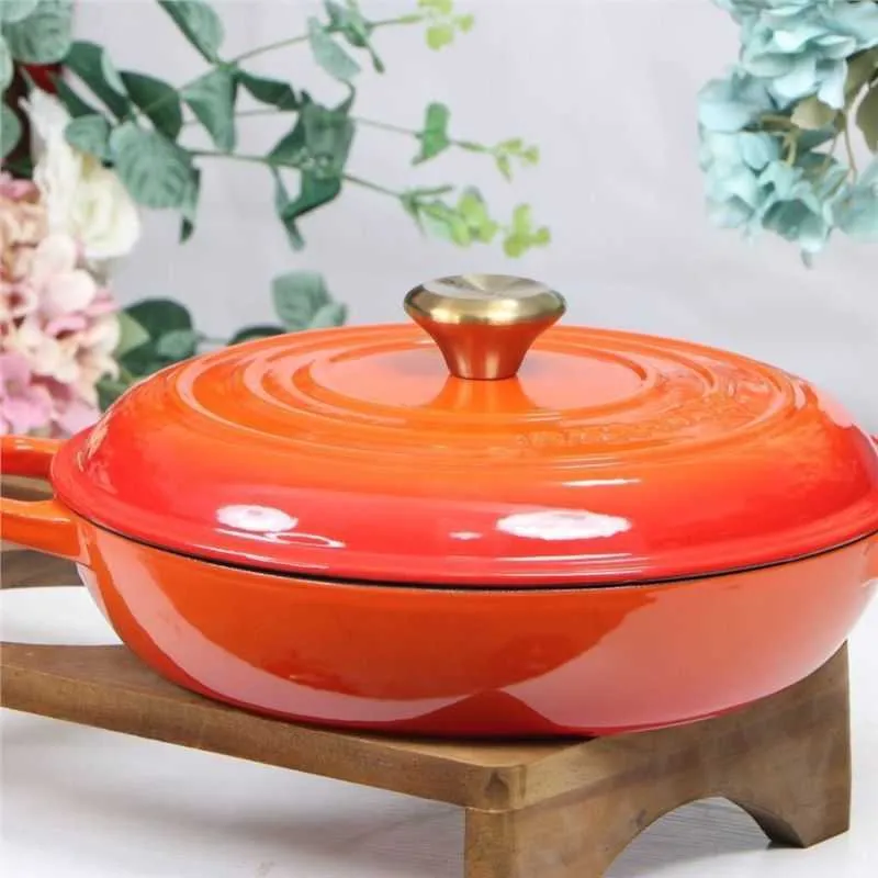 Le Creuset 24cm Cast Iron French Oven, Cool Color Enamel
