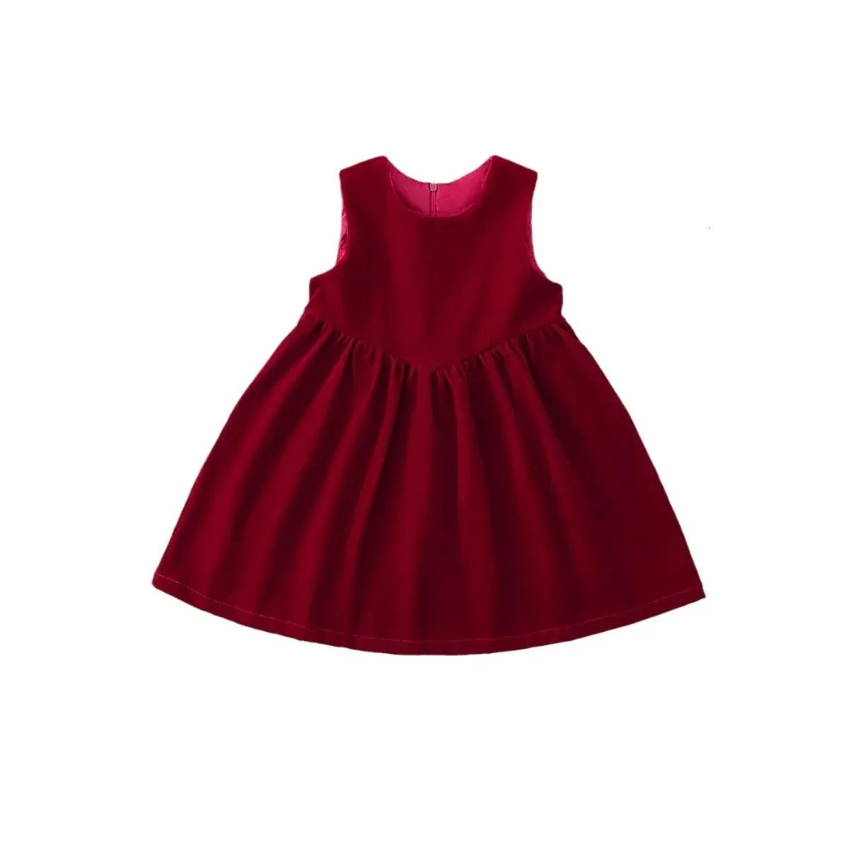 Girls Velvet Sleeveless A Line Dress Elegant... From Sellerstore08, $9.38 |  DHgate.Com