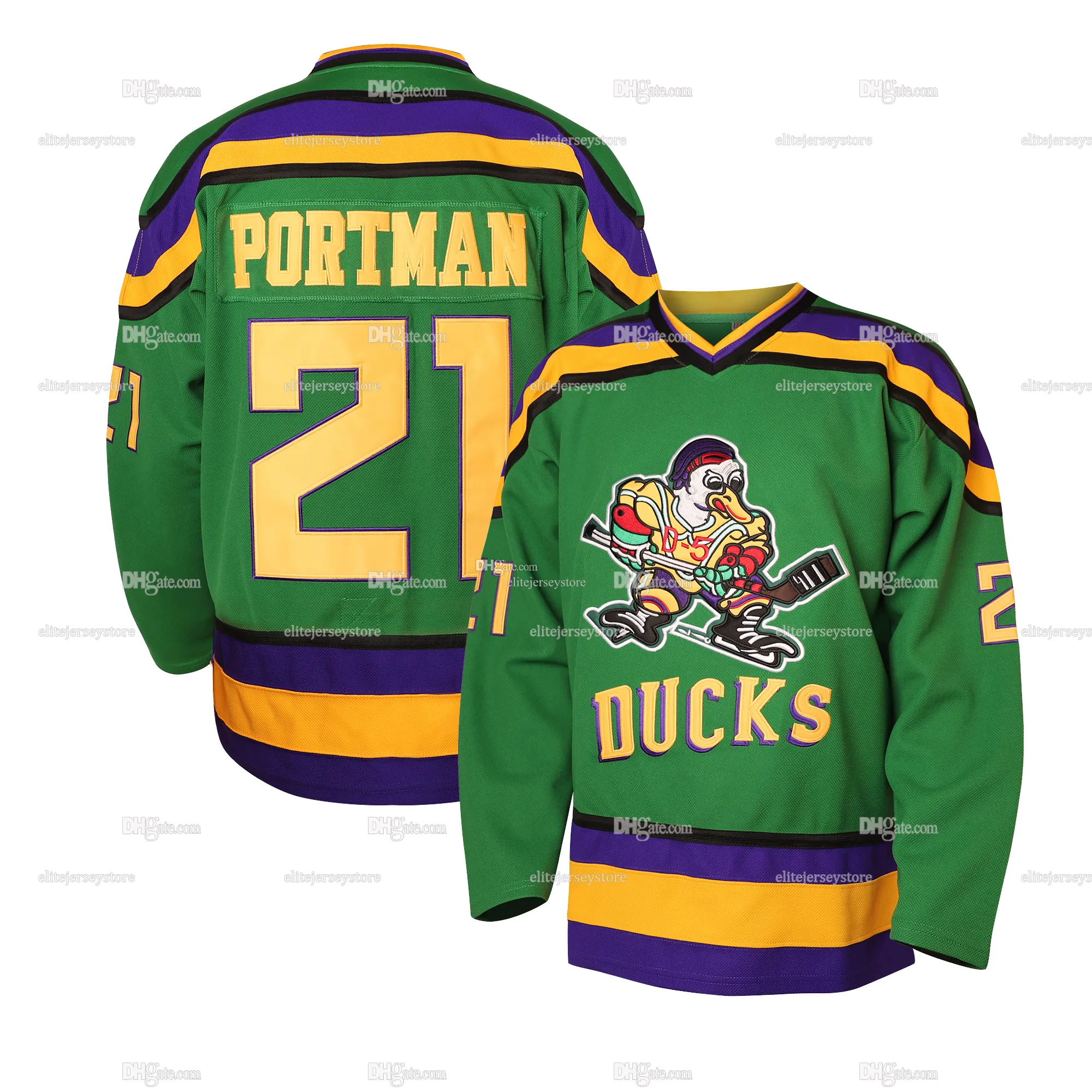 Mighty Kids Mighty Ducks Movie Hockey Jersey Charlie Conway #96
