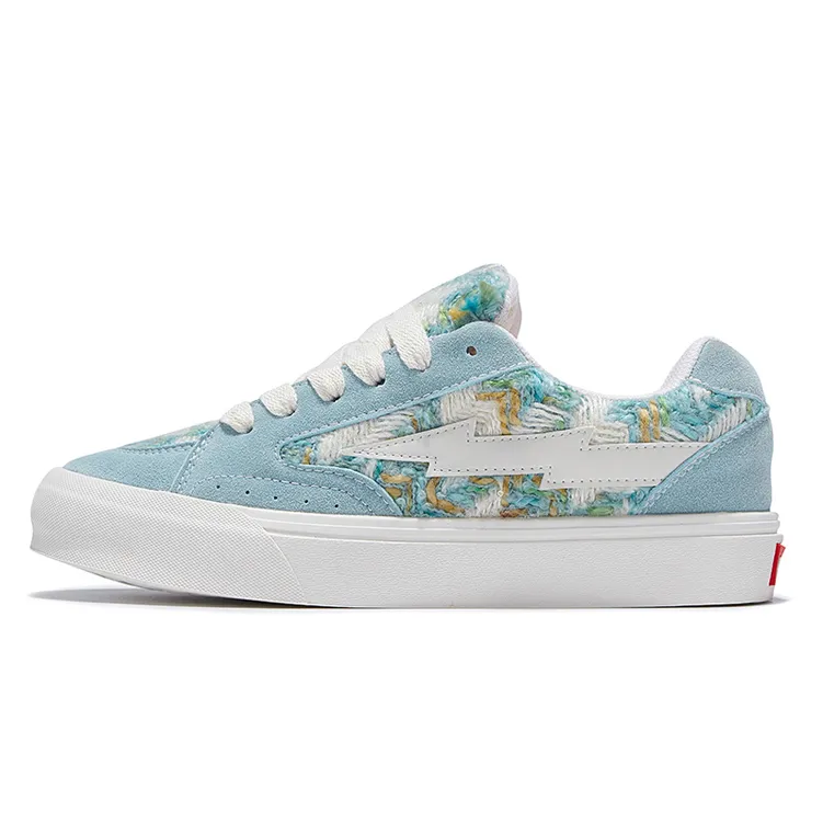 Lightning X D6228 Casual Picasso Co Named Lightning Storm Canvas Herren- und Damen-Boardschuhe, Sneakers_voghion.com