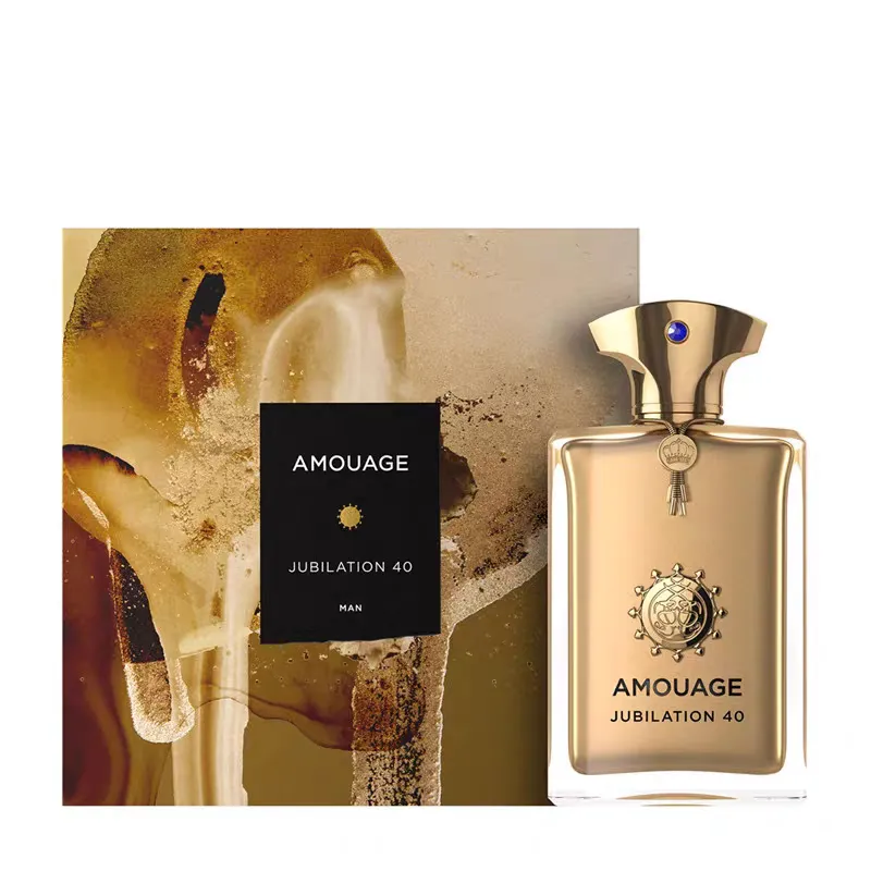 歓喜40 Man Eau De Parfum、長持ちする香り、男性と女性向けの100ml 