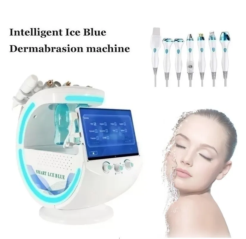 7 In 1 AI Skin Analyzer Oxygen Facial Machine With UV Scanner, Deep ...