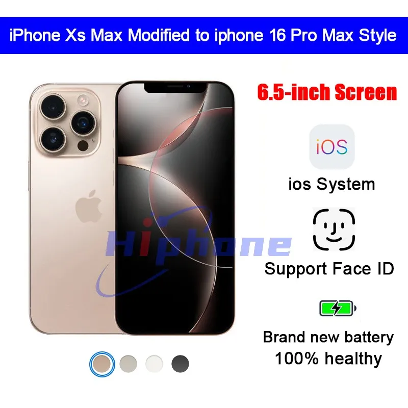 Unlocked Apple iPhone 16 Pro Max Smartphone with 4GB RAM 256GB
