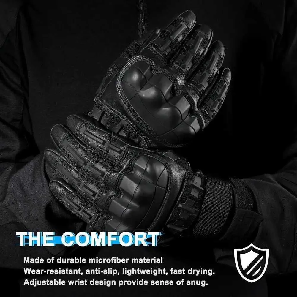 Gants de moto,Armée militaire tactique écran tactile complet gants pour