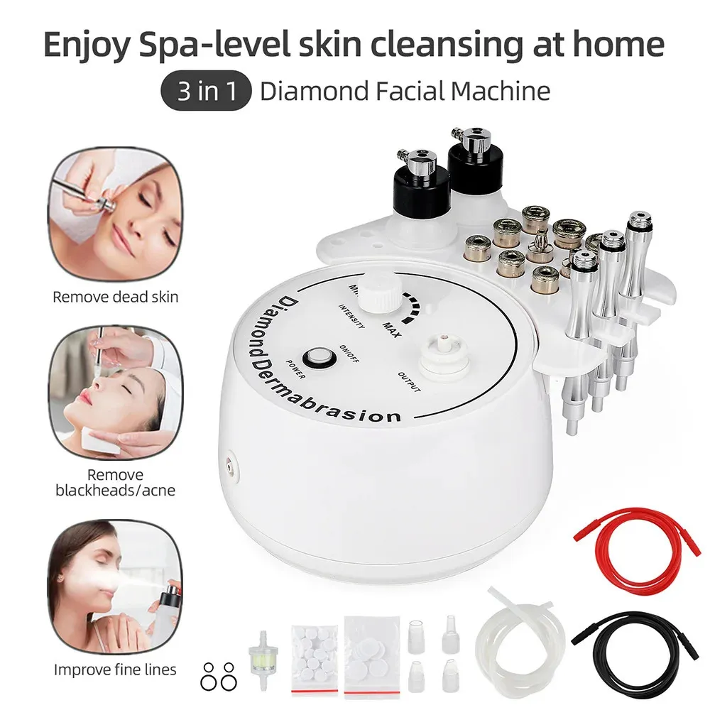 Professional Diamond Microdermabrasion Machine: Exfoliating Water Spray ...