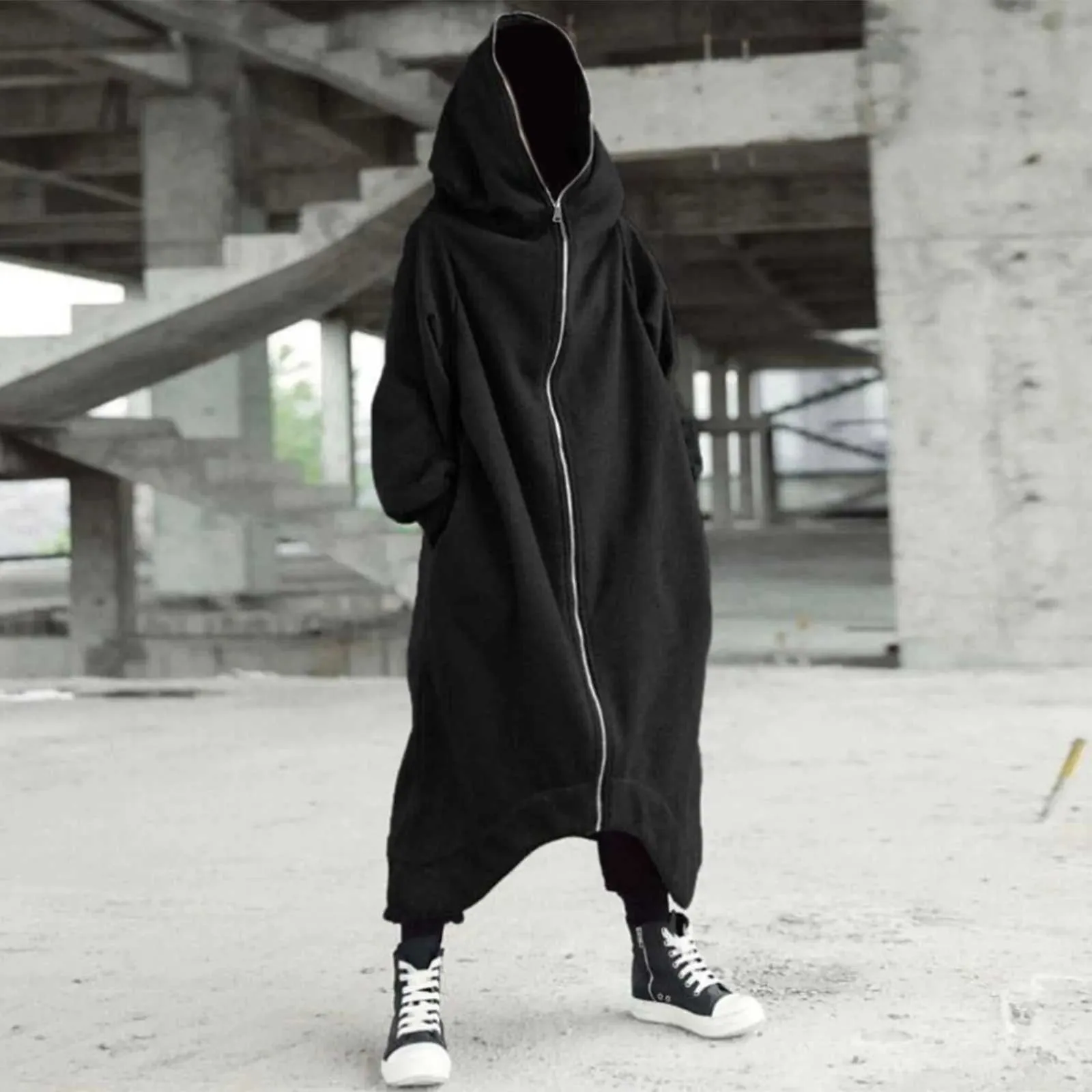 Men's Color Block Hoodies Long Sleeve Double-Zip Fleece