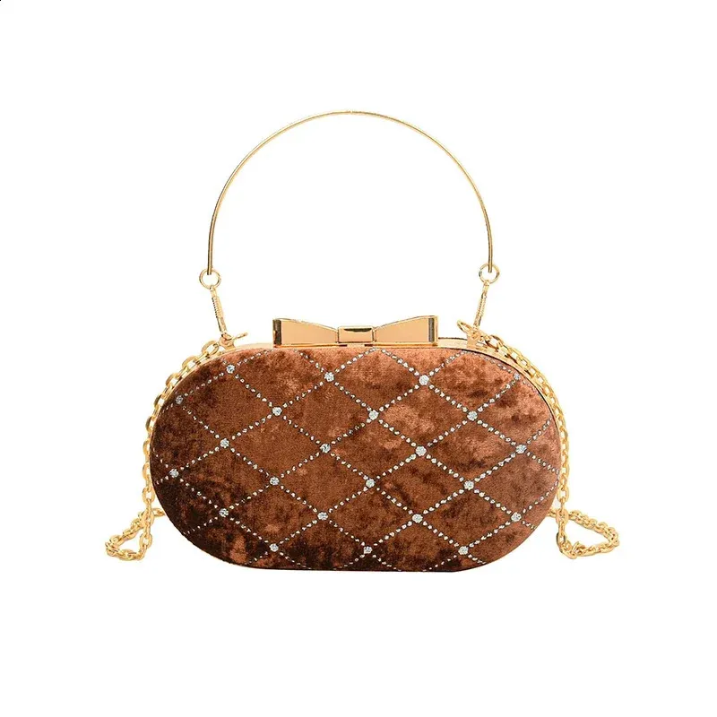 Geometric Velvet Round Shoulder Bag With Hasp Closure Latest Geometric Velvet Round Shoulder Bag With Hasp Closure Latest