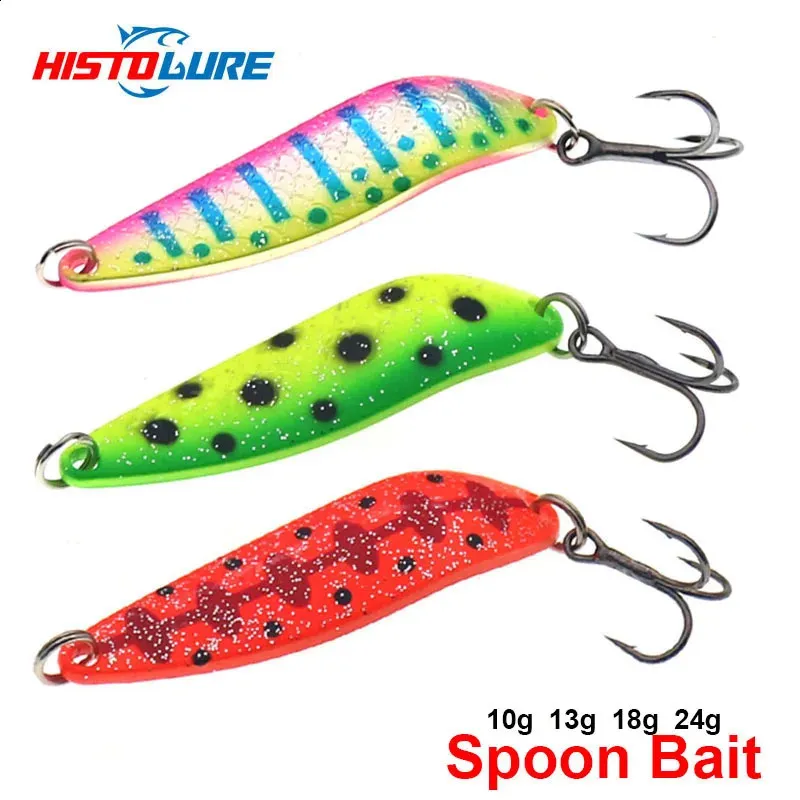 HISTOLURE Fishing Spoons Lures   10g &amp; 13g Metal Hard... 