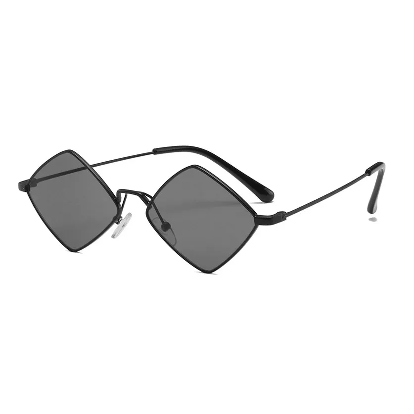 Fashion Rhombus Sunglasses - Vintage Steampunk Metal Frame  display picture 3